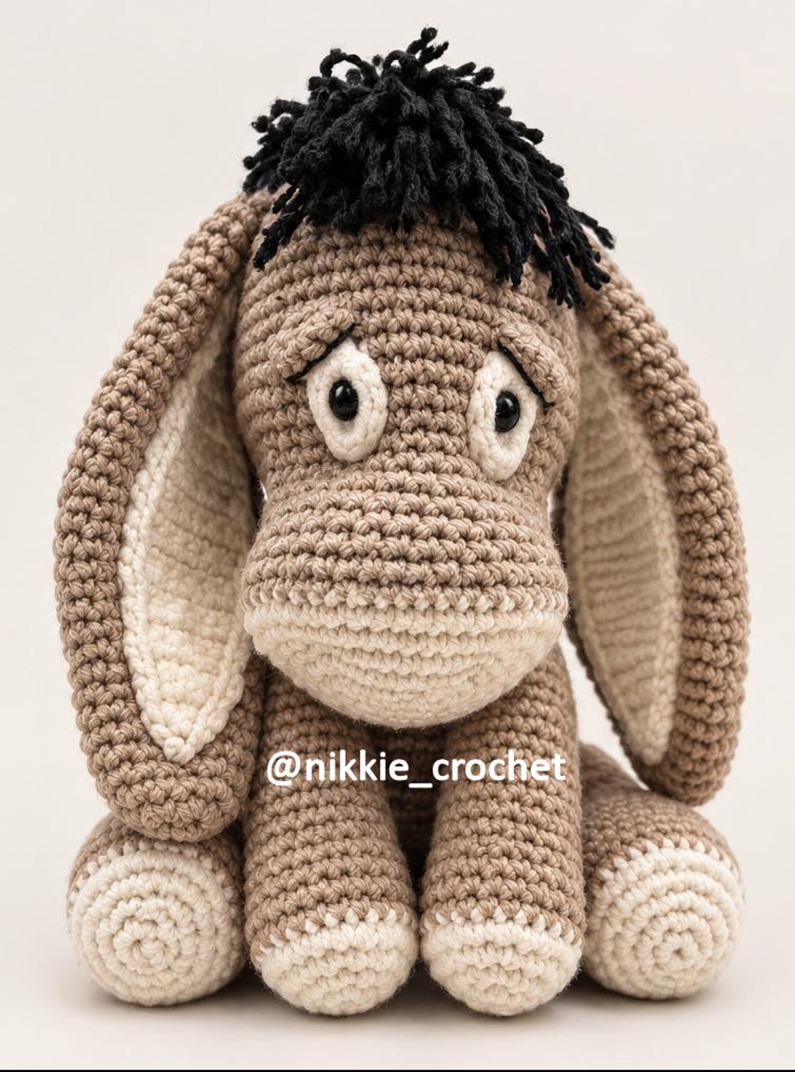 Dora Donkey, close-up