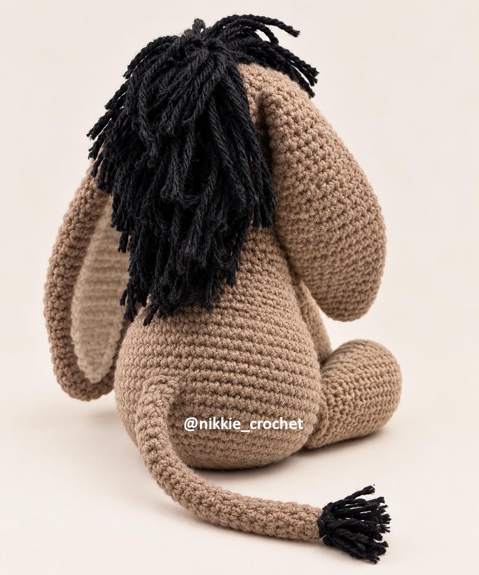 Dora Donkey, back view